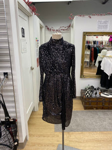 Elena Wang sequin dress L