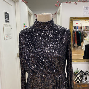 Elena Wang sequin dress L