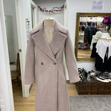 Load image into Gallery viewer, Club Monaco lined wool/blend coat XS
