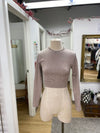 Lune ribbed top S