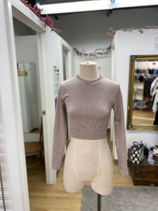 Lune ribbed top S