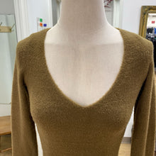 Load image into Gallery viewer, Wilfred knit fuzzy fitted dress XS
