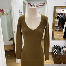 Load image into Gallery viewer, Wilfred knit fuzzy fitted dress XS
