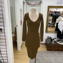 Load image into Gallery viewer, Wilfred knit fuzzy fitted dress XS
