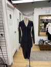 Wilfred knit fitted dress XS