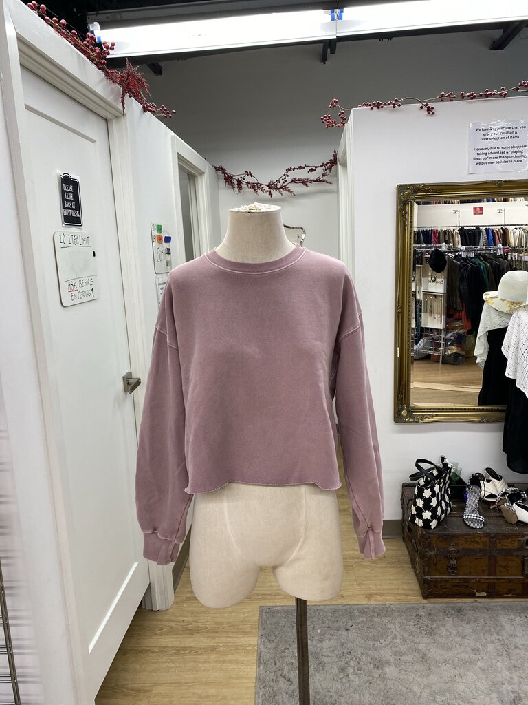 TNA cropped sweater 1