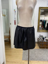 Babaton pull on pleather skirt S