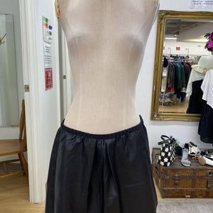 Babaton pull on pleather skirt S