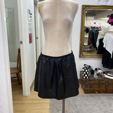 Load image into Gallery viewer, Babaton pull on pleather skirt S
