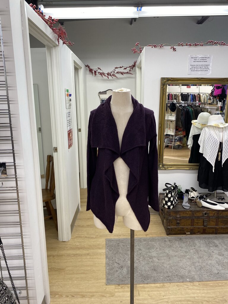 Cassis cashmere open cardi XS