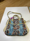 Aimee Kestenberg leather trim handbag
