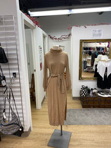 Babaton wool/blend knit dress M
