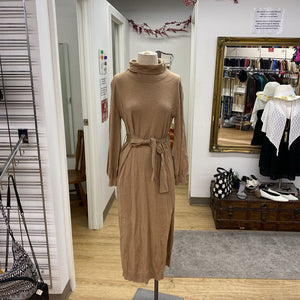 Babaton wool/blend knit dress M