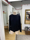 Theory asymmetrical zipper top S
