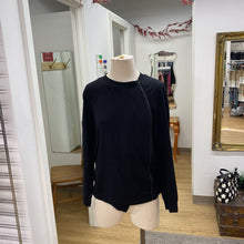 Load image into Gallery viewer, Theory asymmetrical zipper top S
