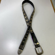 Load image into Gallery viewer, Vintage leather studded belt
