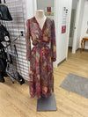 Zara paisley print dress NWT L