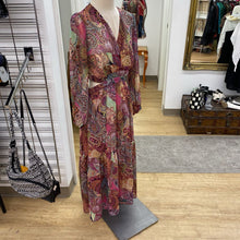 Load image into Gallery viewer, Zara paisley print dress NWT L
