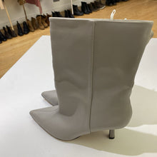 Load image into Gallery viewer, H&amp;M pleather kitten heel boots NWOT 7
