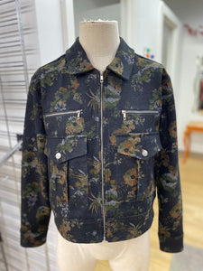 Jac Dale floral jacket XL