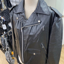 Load image into Gallery viewer, Leather man vintage biker jacket 44
