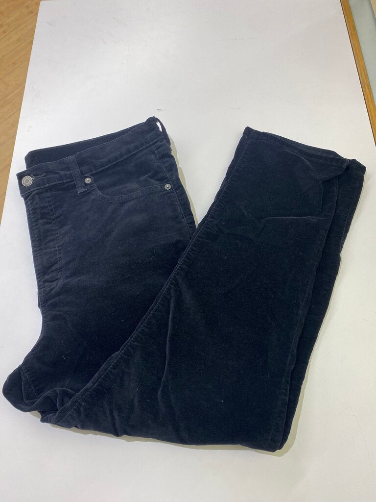Gap Vintage Slim High Rise velvet pants 14