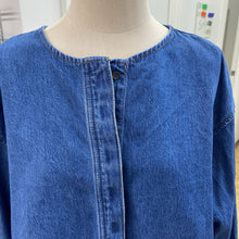 Load image into Gallery viewer, H&amp;M denim tunic XL
