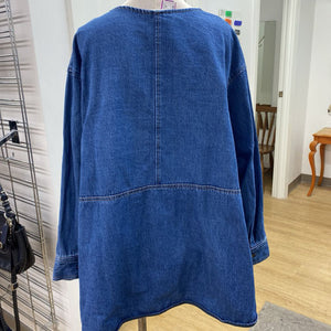 H&M denim tunic XL