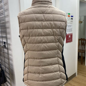 Calvin Klein quilted/knit vest S