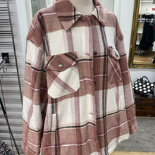 Load image into Gallery viewer, Levis plaid wool/blend jacket XL
