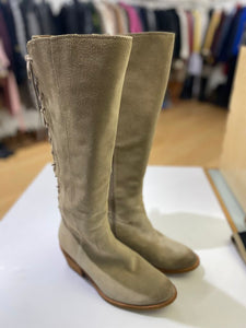 Sofft Sharnell waterproof suede tall boots NWOT 8.5