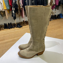 Load image into Gallery viewer, Sofft Sharnell waterproof suede tall boots NWOT 8.5
