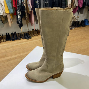 Sofft Sharnell waterproof suede tall boots NWOT 8.5