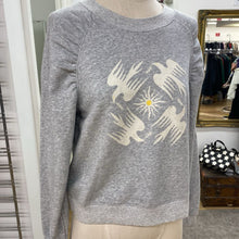 Load image into Gallery viewer, Anthropologie bird print sweatshirt S
