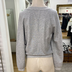 Anthropologie bird print sweatshirt S