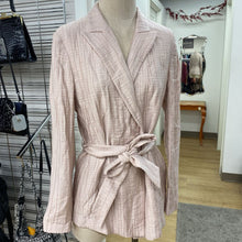 Load image into Gallery viewer, Massimo Dutti soft belted blazer 8
