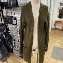 Load image into Gallery viewer, Wilfred alpaca/wool/blend long open cardi S
