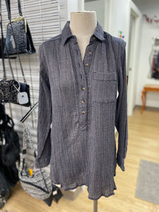 Roots crinkled top S