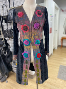 Leopards & Roses Velour XS/S