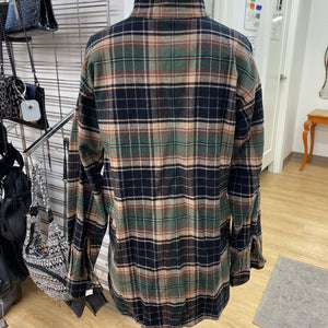 The Vermont Flannel Co plaid tunic XS