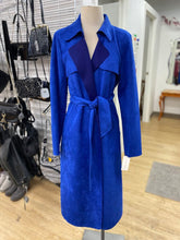 Load image into Gallery viewer, French Connection faux suede Coat L NWT
