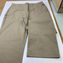Load image into Gallery viewer, Lands End wide leg khakis 12
