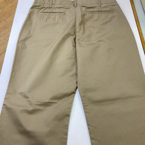 Lands End wide leg khakis 12