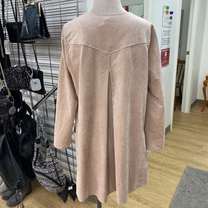 BCBG Max Azria microsuede dress M