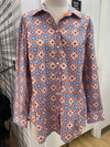Talbots button up top L