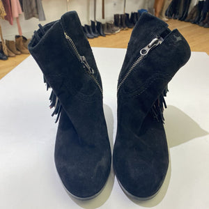 Sam Edelman fringe suede boots 7