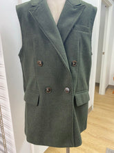Load image into Gallery viewer, Zara double breasted long vest M
