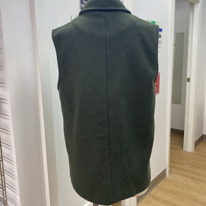Zara double breasted long vest M