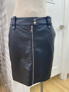 Seven for All mankind pleather skirt M