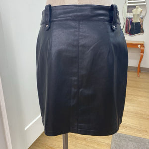 Seven for All mankind pleather skirt M